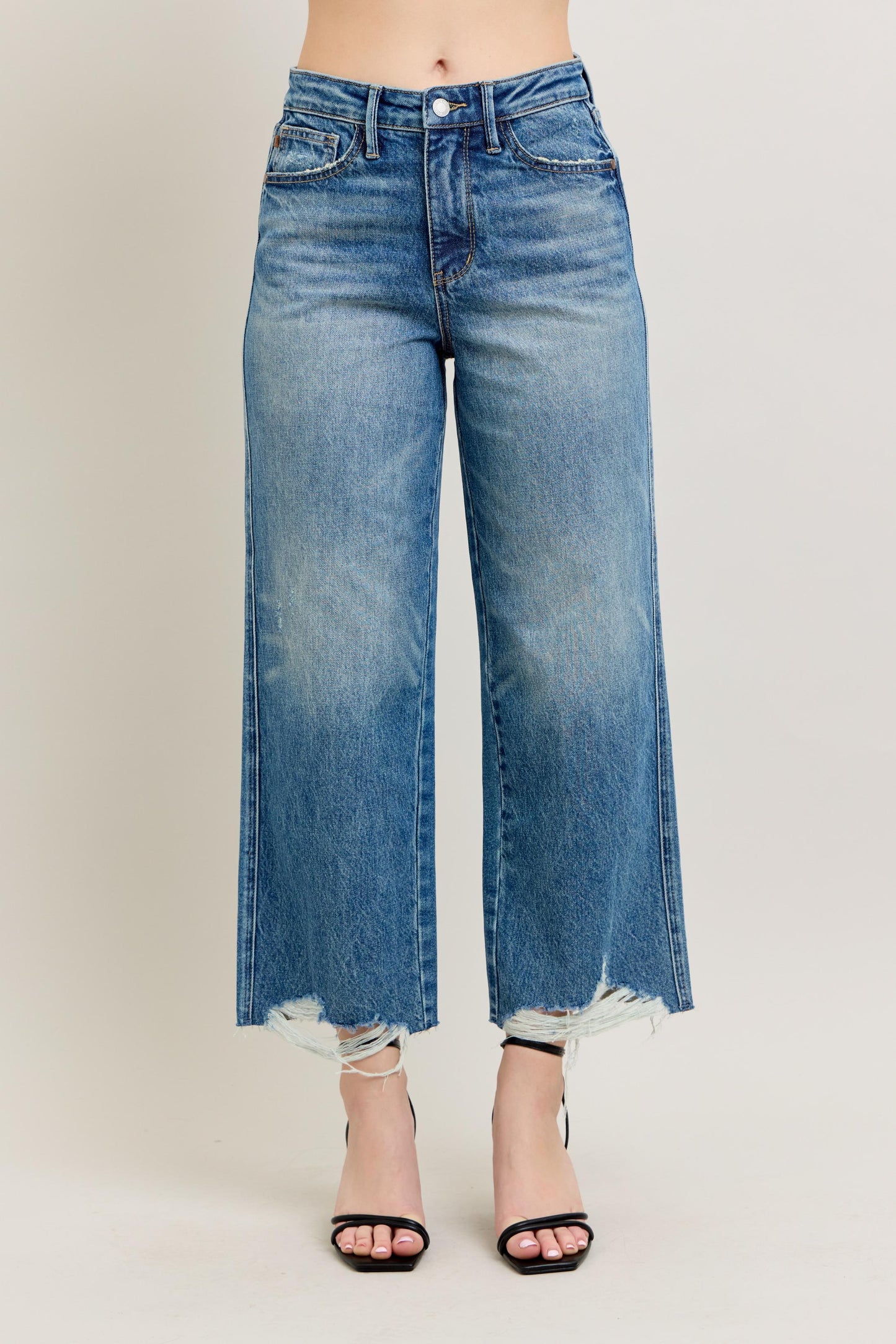 JUDY BLUE HW RIGID JEAN