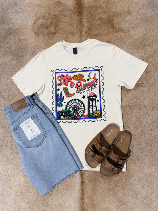 ADULT LIFE IS SWEET DE LEON, TX TEES