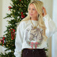 CHRISTMAS HORSESHOE SWEATER