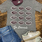 Go Bearcats Maroon Ink Tee