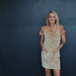CORDUROY BOOT STITCH DRESS