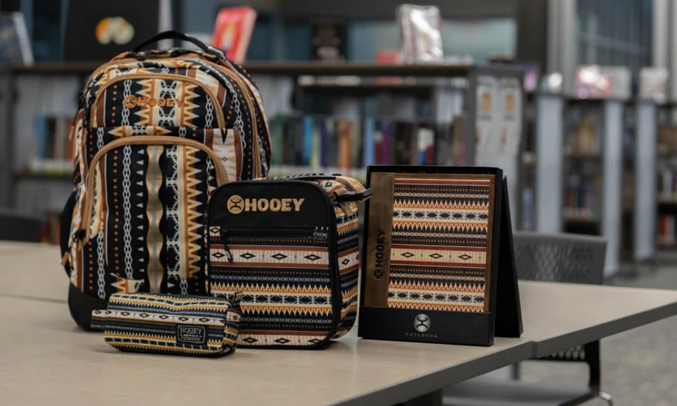 Hooey Black/Tan Aztec Lunchbox