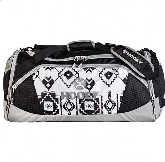 Hooey Competitor Carry-All Black/White Aztec Duffle