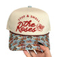 SMELL THE ROSES CAP