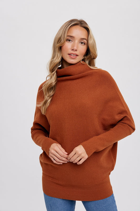 DOLMAN CAMEL LS PULLOVER