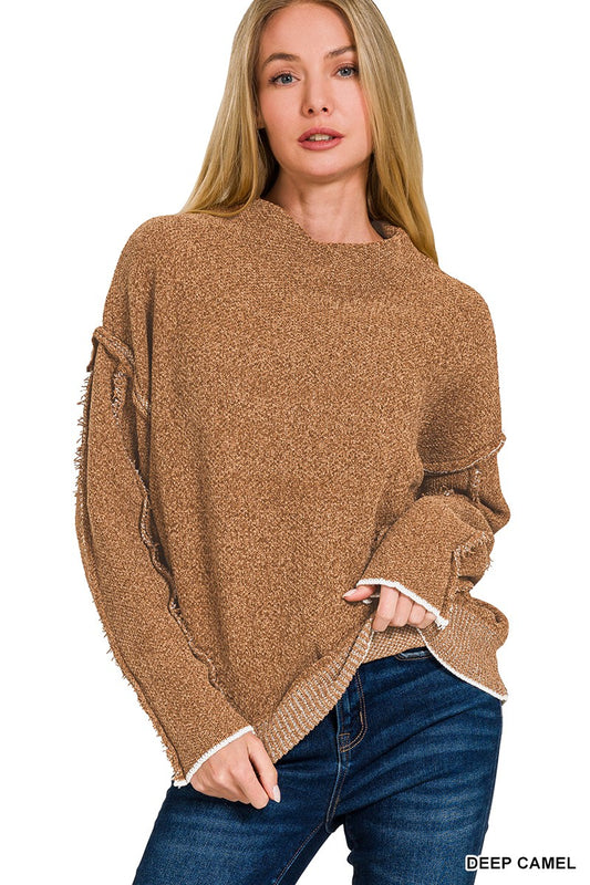 CHENLLE DEEP CAMELSWEATER