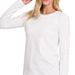 COTTON CREW WHITE LS