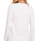 COTTON CREW WHITE LS