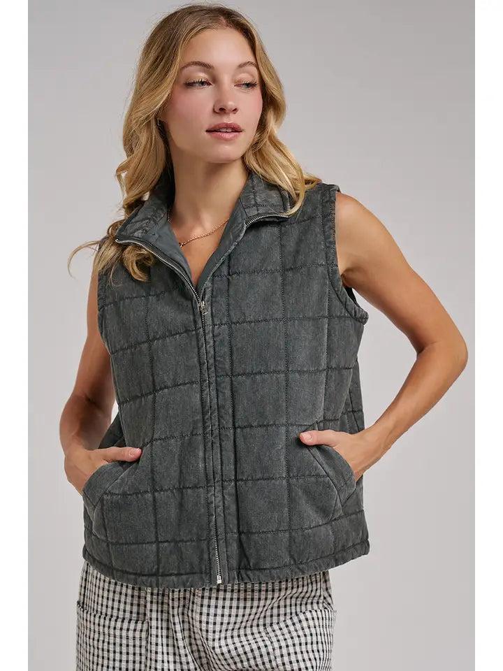 PUFFER BLACK VEST