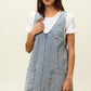 DENIM SUSPENDER DRESS