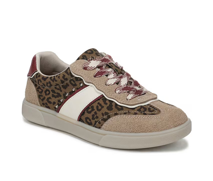 TASTIC 2 LEOPARD MAROON SHOE