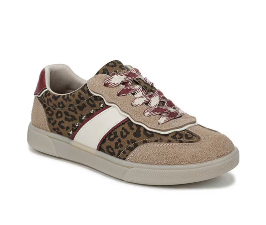 TASTIC 2 LEOPARD MAROON SHOE
