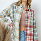 Blue B Plaid Detail LS Shirt