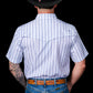 THE JACK IN BLUE PERAL SNAP