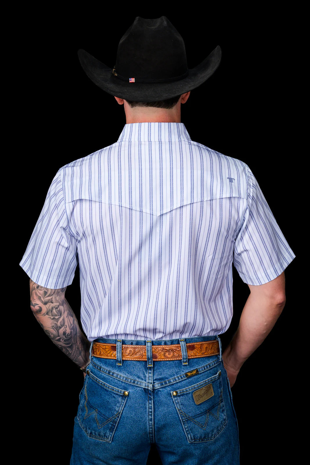 THE JACK IN BLUE PERAL SNAP