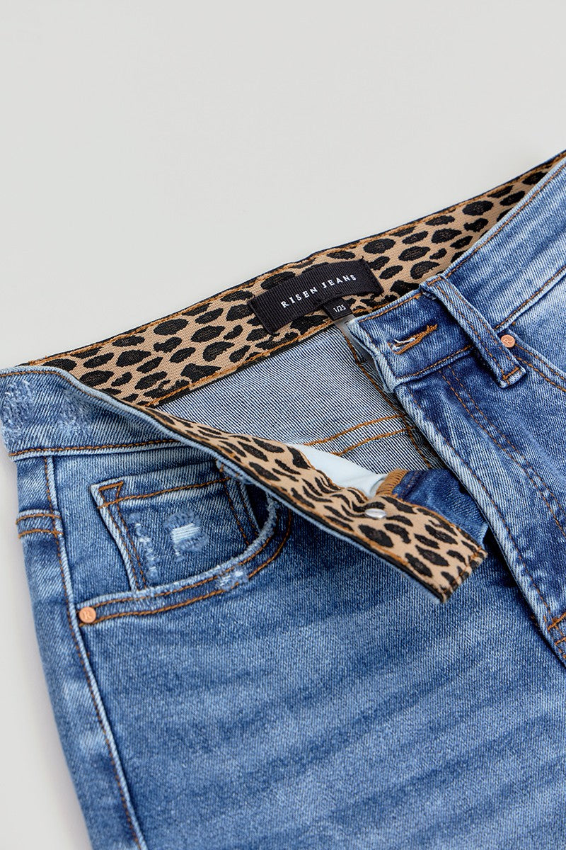 RISEN TC HR WIDE LEG JEAN