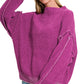 CHENLLE PLUM SWEATER