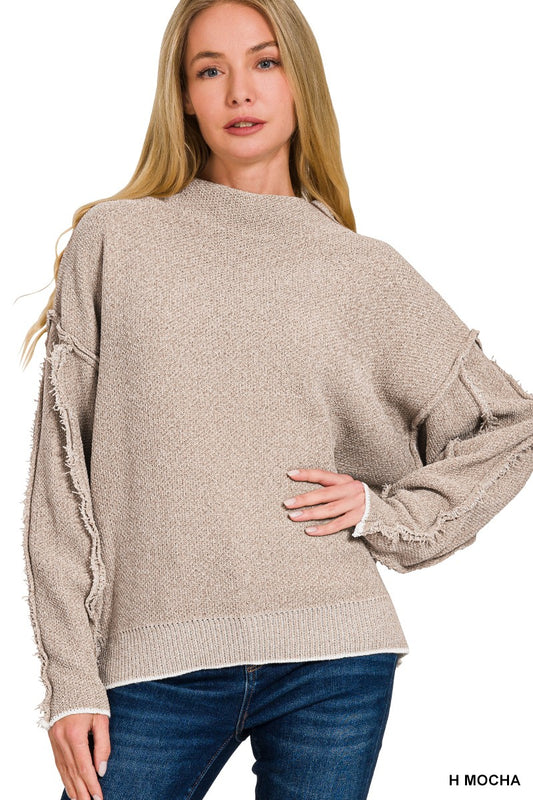 CHENLLE MOCHA SWEATER