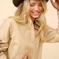 COWGIRL EMB CAMEL BUTTON DOWN