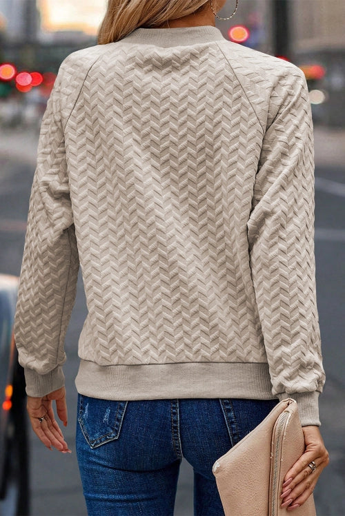 RAGLAN BEIGE SWEATER