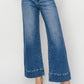 HIGH RISE CROP WIDE JEAN