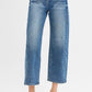 HI-RISE CROP BARREL ADJUSTABLE WAIST BAND