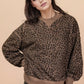 COZY LEOPARD SWEATER