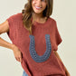 HORSESHOE SWEATER VEST