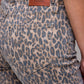 HI-RISE CHEETAH STRAIGHT JEAN