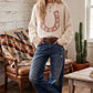 HORSESHOE CREAM SWEATER