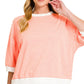 STRIPED BANDED CORAL TOP