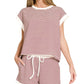 CONTRAST TRIM CABERNET SET