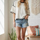 POLKA DOT CREAM TOP