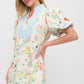FLORAL TUNIC MAXI DRESS