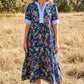 SMOCKED FLORAL DRESS