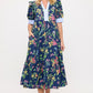 SMOCKED FLORAL DRESS