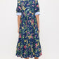 SMOCKED FLORAL DRESS