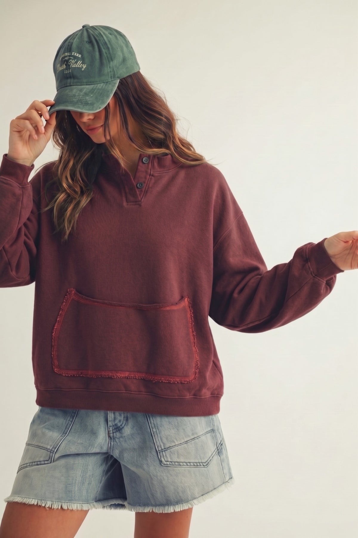 FRONT POCKET BURG LS