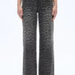BLACK LEOPARD HR JEANS