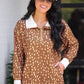 OH DEER 1/4 ZIP PULLOVER