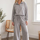 HALF ZIP GREY SET