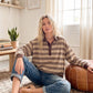 RUGBY TAUPE PULLOVER