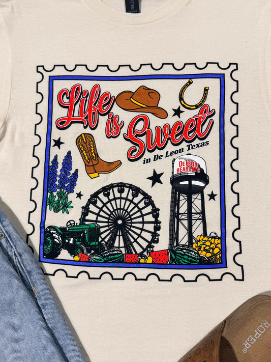 ADULT LIFE IS SWEET DE LEON, TX TEES