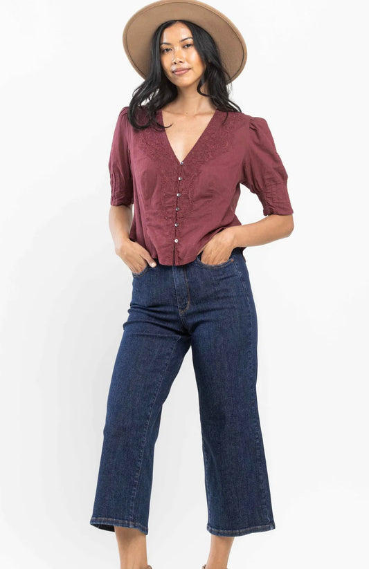 JB HW TC Tailored Crop Jean