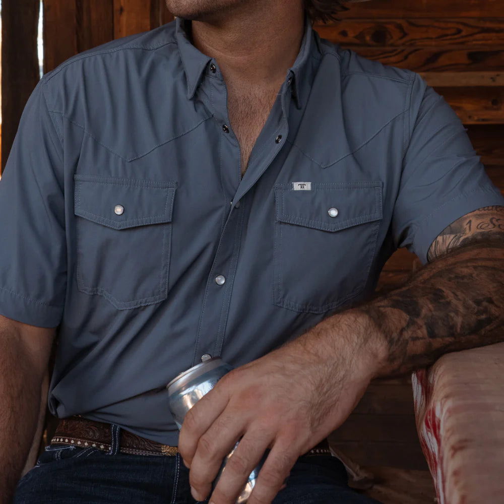 CORE BLUE SS SHIRT