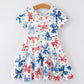 4TH OF JULY BOW STAR DRESS