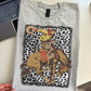 LEOPARD COWBOY TEE