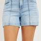 TUMMY CONTROL HI-RISE PINTUCK SHORTS
