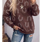 HORSESHOE BROWN SWEATER