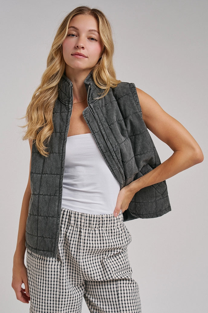 PUFFER BLACK VEST